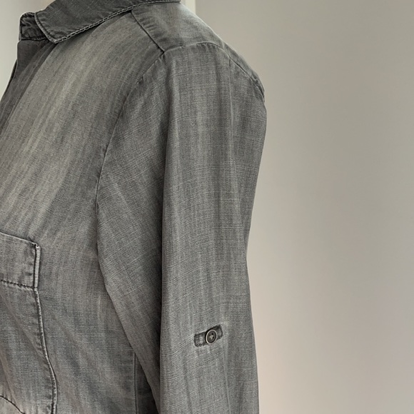 CLOTH & STONE | GREY WASHED PULLOVER - Picture 5 of 9